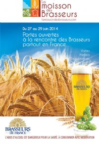 La Moisson des Brasseurs de retour ce week-end partout en France !. Du 27 au 29 juin 2014. 